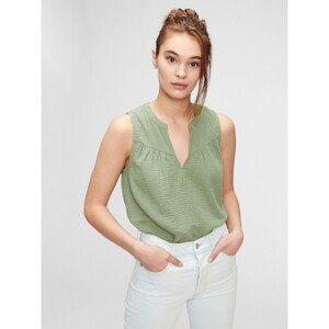 GAP Top sleeveless gauze