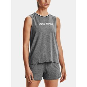 Under Armour Tank Top Recovery Sleepwear Tank-BLK - Women's