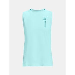 Under Armour Top UA HG IsoChill Perforated SL-BLU - Men's