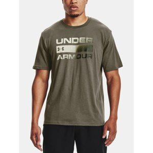 Under Armour T-shirt UA TEAM ISSUE WORDMARK SS-GRN - Men's