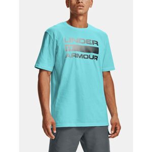 Under Armour T-shirt UA TEAM ISSUE WORDMARK SS-BLU - Men's