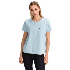 Lee T-shirt Garment Dyed Tee Sky Blue - Women's