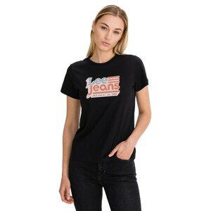 Lee T-shirt Crew Neck Tee Black - Women's