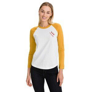 Lee T-shirt Raglan Ringer Tee Golden Yellow - Women's