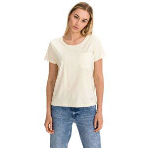 Lee T-shirt Sustainable Tee Ecru Mele - Women