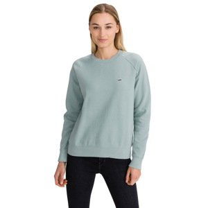 Lee Mikina Plain Crew Neck Sws Faded Blue