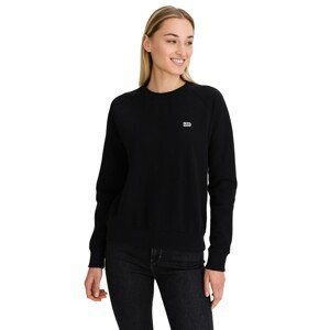 Lee Hoodie Plain Crew Neck Sws Black - Women's