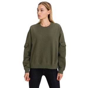 Lee Sweatshirt Sweatshirt Olive Green - Women's