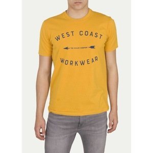 Lee T-shirt Workwear Tee Golden Yellow - Men's