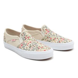 Vans Shoes Wm Asher Flrl Dsfl White - Women's