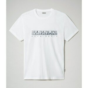 Napapijri T-shirt Sallar Ss Bright White 002 - Men's