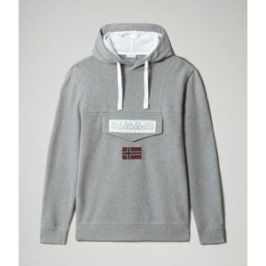 Napapijri Sweatshirt Burgee Sum 3 Medium Grey Melange - Mens