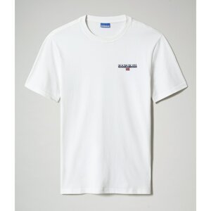 Napapijri T-shirt S-Ice Ss 1 Bright White 002 - Men's