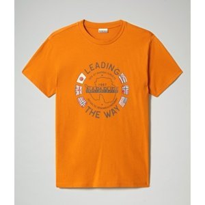 Napapijri T-shirt Salya Marmalade Or - Men's
