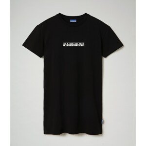 Napapijri T-shirt S-Box W Long Black 041 - Women's