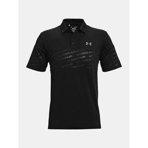 Under Armour T-Shirt Playoff 2.0 Blocked Polo-BLK - Men's