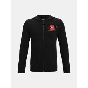 Under Armour Sweatshirt UA RIVAL TERRY FZ HOODIE-BLK - Boys