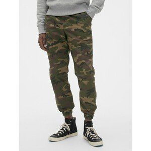 GAP Kalhoty slim canvas joggers with Flex