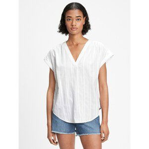 GAP Top print v-neck