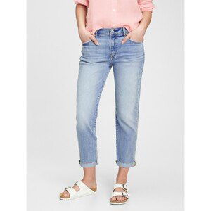 GAP Džíny mid rise girlfriend jeans with Washwell