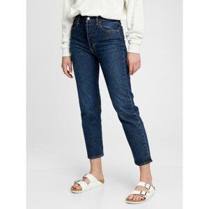 GAP Džíny high rise cheeky straight jeans with Washwell