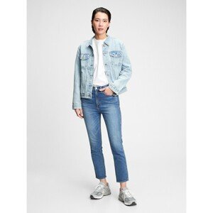 GAP Džíny high rise cigarette jeans with secret smoothing pockets with W
