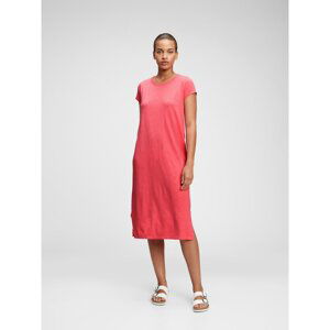 GAP Šaty midi t-shirt dress