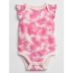 GAP Baby body mix and match print ruffle bodysuit