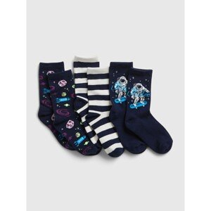 GAP Children's socks basic space crew, 3 pairs