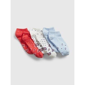GAP Children's socks printed socks,3 pairs