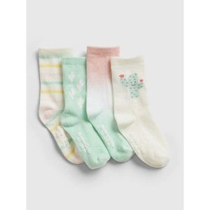 GAP Children's socks crew socks, 4 pairs