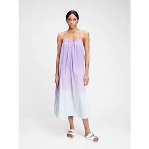 GAP Šaty tie-dye cami maxi dress