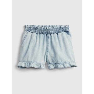 GAP Dětské kraťasy ruffle smock waist shortie