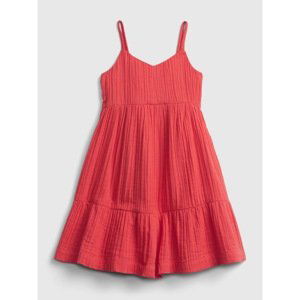 GAP Dětské šaty strappy tank dress