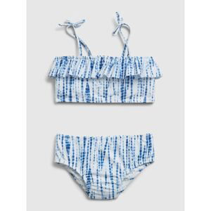 GAP Dětské plavky ruffle swim two-peice