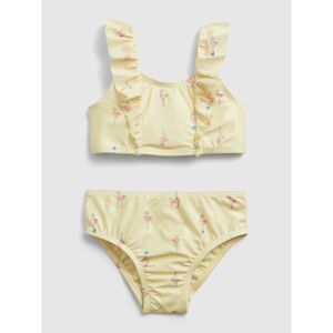 GAP Dětské plavky ruffle swim two-peice