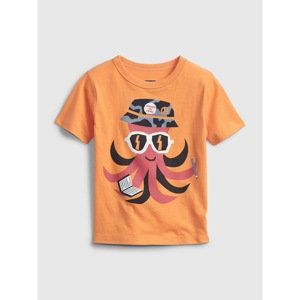 GAP Dětské tričko short sleeve graphic t-shirt