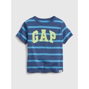 GAP Dětské tričko Logo stripe t-shirt