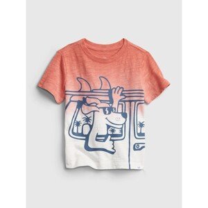 GAP Dětské tričko short sleeve graphic t-shirt