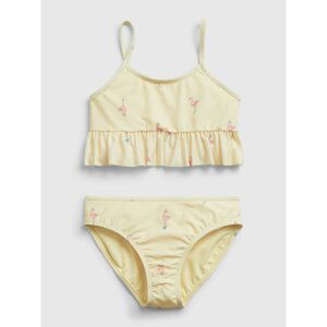 GAP Dětské plavky recycled flamingo graphic swim two-piece