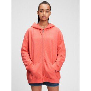 GAP Dětská mikina oversized tunic hoodie