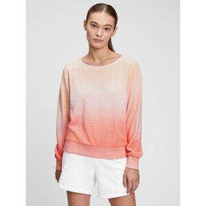 GAP Mikina towel terry crewneck sweatshirt