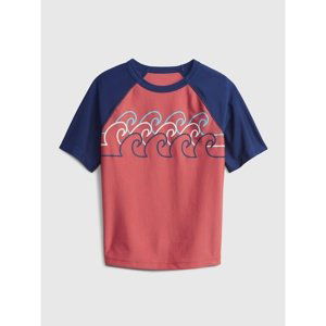 GAP Children's Swimwear Top Graphic Crew