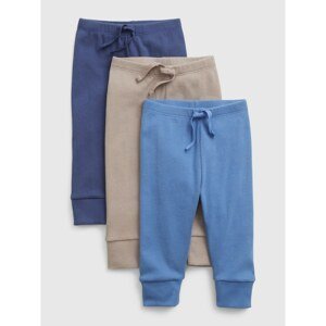 GAP Baby tepláky 100% organic cotton pull-on pants (3-pack)