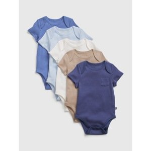 GAP Baby body 100% organic cotton bodysuit, 5 ks