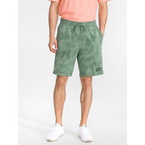 GAP Kraťasy Logo tie-dye pull-on shorts