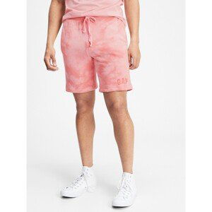 GAP Kraťasy Logo tie-dye pull-on shorts