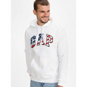 GAP Mikina Logo flag pocket hood