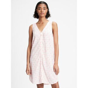 GAP Šaty sleeveless button-front shift dress