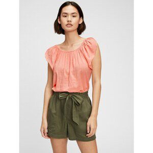 GAP Top ruffle sleeve top